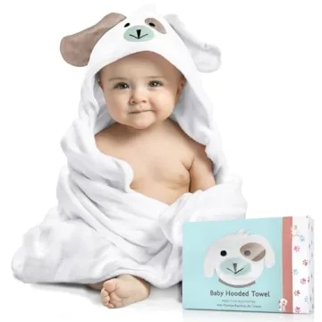 FOREVERPURE Hooded Baby Bath Towel - Ultra Soft, Absorbent & Eco-Friendly