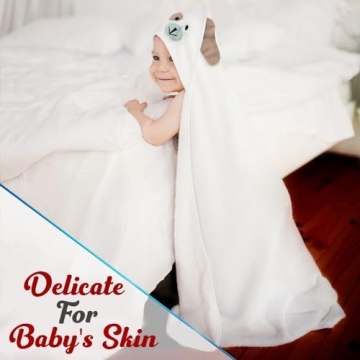 Ultra Soft Foreeverpure Hooded Baby Bath Towel