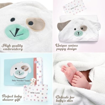 Ultra Soft Foreeverpure Hooded Baby Bath Towel
