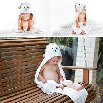 Ultra Soft Foreeverpure Hooded Baby Bath Towel