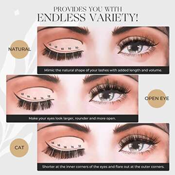 LASHVIEW DIY Lash Clusters - Custom Eyelash Extensions for You