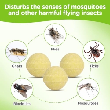 Mosquito Repellent for Yard & Camping, Pet Friendly 10 Pack