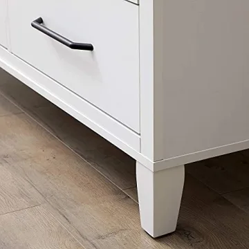 Edenbrook Six Drawer Dresser - Modern Easy Assembly