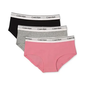 Calvin Klein Girls Hipster Underwear - Stylish Comfort MultiPack