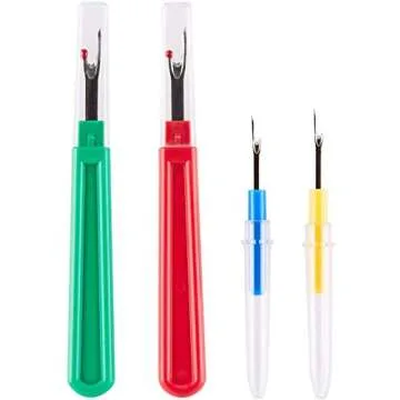 Seam Ripper Kit with Thread Remover & Scissors
