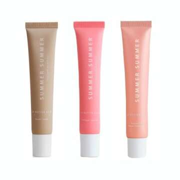3 PACK Summer DAY Lip Butter Balm Summer Care On Friday Lip Butter Balm Conditioning Vanilla+Pink Su...
