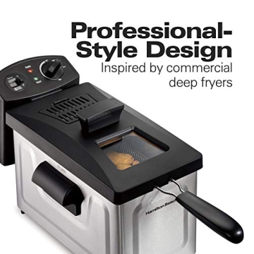 Hamilton Beach Electric Deep Fryer - Perfect for Family Cooking