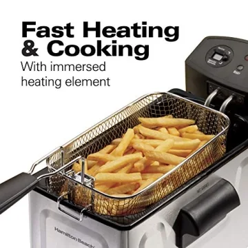 Hamilton Beach Electric Deep Fryer - Perfect for Family Cooking