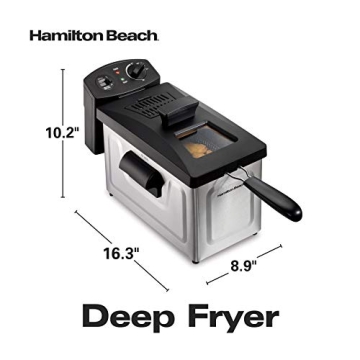 Hamilton Beach Electric Deep Fryer - Perfect for Family Cooking