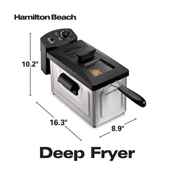 Hamilton Beach Electric Deep Fryer - Perfect for Family Cooking