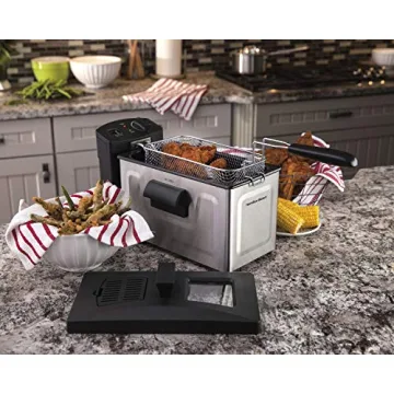 Hamilton Beach Electric Deep Fryer - Perfect for Family Cooking