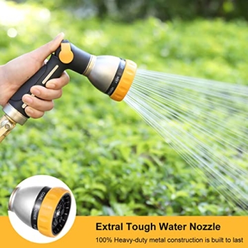 FANHAO Heavy Duty Garden Hose Nozzle for All Outdoor Tasks