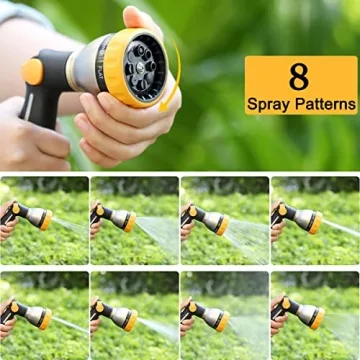 FANHAO Heavy Duty Garden Hose Nozzle for All Outdoor Tasks