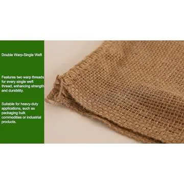 Growpropel Multi-Purpose Burlap Sacks 23" X 38.6", 3 Pack – Eco-Friendly Reusable and Durable Large Gunny Bags for Storing Vegetables, Grains, Gardening, Sack Racing and Frost Protection