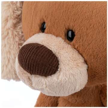 GUND Masi Puppy Dog Polyester Plush Plastic Pellets Stuffed Animal Take Along Friends Plushie Toy with Poly Bag for Children Ages 1 and Up