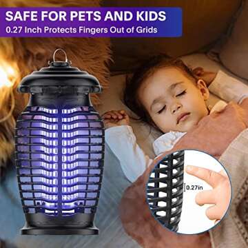 Bug Zapper Outdoor Electronic Mosquito Zapper