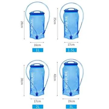AONIJIE Leakproof Water Reservoirs 1L - 3L for Hydration