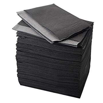 BoChang Dental Bibs 125Pcs Waterproof 3 Ply Disposable Bibs