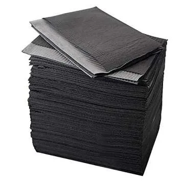 BoChang Dental Bibs 125Pcs Waterproof 3 Ply Disposable Bibs