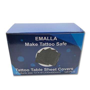 BoChang Dental Bibs 125Pcs Waterproof 3 Ply Disposable Bibs