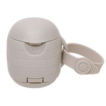 Ubbi Portable Wipes Dispenser with Dual Pacifier Holder