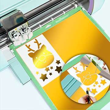 TECKWRAP Holographic Chrome Adhesive Vinyl 12x12 Pack