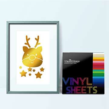 TECKWRAP Holographic Chrome Adhesive Vinyl 12x12 Pack