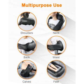 LIANGZAI Electric Shoulder Massager for Instant Relief
