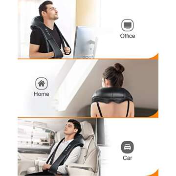 LIANGZAI Electric Shoulder Massager for Instant Relief