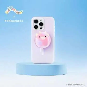 Cute Squishmallows PopSocket Grip with MagSafe Adapter