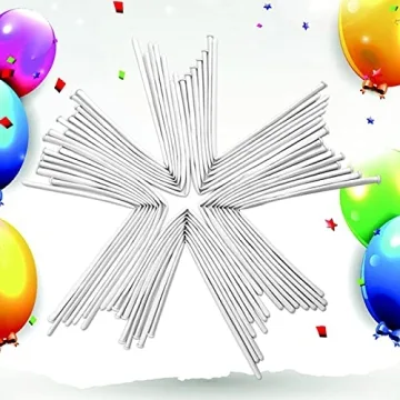 100Pcs Clear Long Latex Balloons for Kids Parties Art
