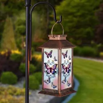 Solar Lantern Outdoor Garden Decor for Gifts and Beauty