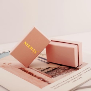 NIXMAX Chunky Gold Silver Knot Earrings - Trendy Jewelry