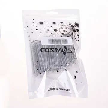 Elegant Cosmos Curtain Pleat Hooks for Style and Function