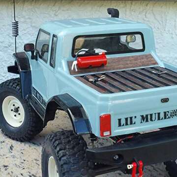 Maxmoral Fire Extinguisher Decoration for 1/10 Scale RC Cars