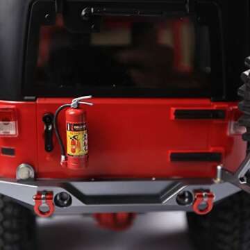 Maxmoral Fire Extinguisher Decoration for 1/10 Scale RC Cars