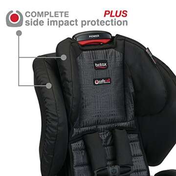Britax Pioneer Combination Harness-2-Booster Car Seat, Domino