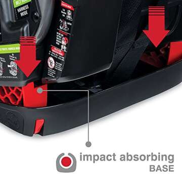 Britax Pioneer Combination Harness-2-Booster Car Seat, Domino
