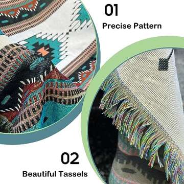 Cozy Hopstar Aztec Throw Blanket for All Occasions