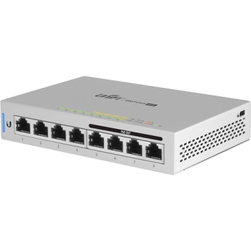 Effortlessly Manage Your Network with Ubiquiti 8-Port Gigabit PoE Switch