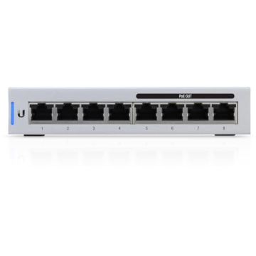 Ubiquiti 8-Port Gigabit PoE Managed Switch for Networks