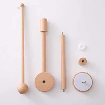 Crib Mobile Arm | Wooden Crib Mobile Holder | Nursery Decor for Newborn Boys and Girls