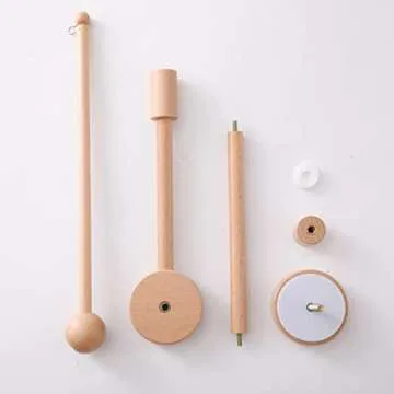 Crib Mobile Arm | Wooden Crib Mobile Holder | Nursery Decor for Newborn Boys and Girls