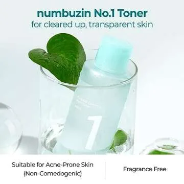 numbuzin No.1 Toner | Pure-Full Calming Herb Toner | Breakouts, Redness, Excess Oil Control | Centel...