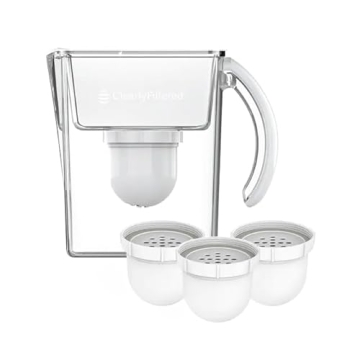 Clearly Filtered Water Pitcher - Pure, Safe Hydration Across All Ages