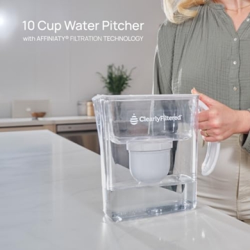 Clearly Filtered Water Pitcher - Pure, Safe Hydration Across All Ages