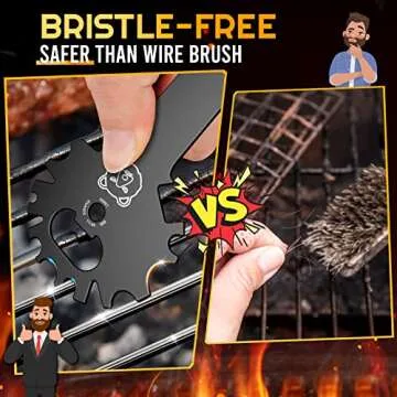 Ultimate BBQ Grill Scraper Gifts for Men & Women