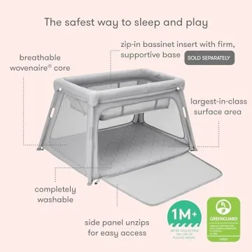 Newton Baby Travel Crib - Safe, Portable & Breathable for Infants