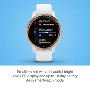 Garmin Venu 2S Smartwatch with Health Monitoring and GPS