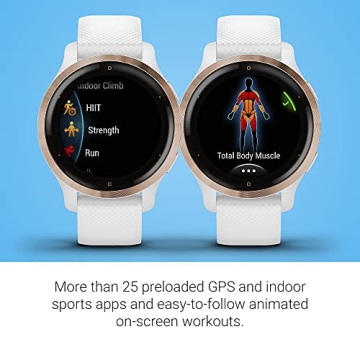 Garmin Venu 2S Smartwatch with Health Monitoring and GPS